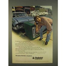 1976 Prudential Insurance Ad - Hello, Prudential
