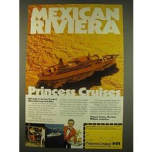 1976 Princess Cruises Ad - Mexican Riviera