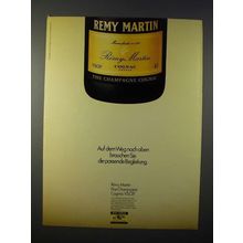1979 Remy Martin Cognac Ad - in German