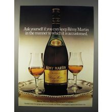 1979 Remy Martin Cognac Ad - Ask Yourself