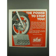 1990 SBS Scandinavian Brake Systems Ad - Stop You