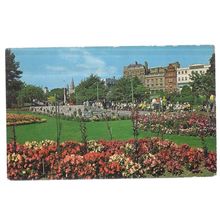 CENTRAL GARDENS, BOURNEMOUTH vintage .used postcard 1969 postmark (a) =