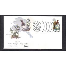 FDC Gill Craft 1954a 20c Willow Ptarrigan (Cachet-U/A) CV39854