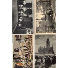 Middelburg Marktdag Real Photo 4x Antique Dutch Markets Postcard s