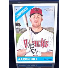 AARON HILL 2015 TOPPS HERITAGE BASEBALL CARD #144