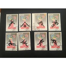 ICOLLECTZONE Belize 451-458 VF used Olympics