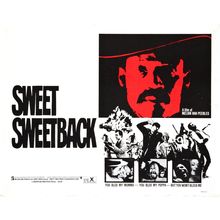 Sweet Sweetback 02 Poster Canvas Movie Film Print A0 A1 A2 A3 A4 A5 A6 Art Wall