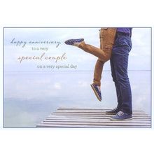 Happy Anniversary to a Very Special Couple - Anniversary Greeting Card - 06620