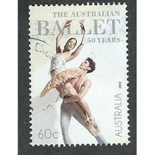 AUS 2012 60c '50TH ANN OF AUSTRALIAN BALLET' FINE USED (EBID36-735)