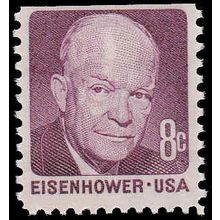 1395 8c Dwight Eisenhower Fine MNH BPS Top V4753