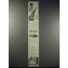 1913 Crisco Shortening Ad - Fried Chicken New Kind