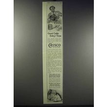 1913 Crisco Shortening Ad - Good Cake Every Time