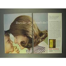 1963 Miss Clairol Hair Color Bath Ad - Does She?