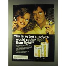 1979 Tareyton Lights Cigarettes Ad - Rather Light