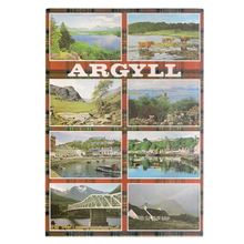 multiview, ARGYLL, unused vintage postcard by J arthur Dixon PAR 26103 =