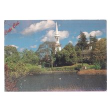 SANDWICH CENTER, CAPE COD, MASSACHUSETTS, USA used postcard 1994 postmark =