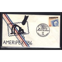 Event Cancel 05-24-86 2145 22c AMERIPEX '86 (Cachet-U/A) Box0275