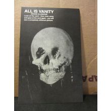 GRAND ILLUSIONS, ALL IS VANITY unused American postcard 1999 (a)