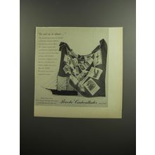 1952 Brooke Cadwallader Scarf Ad - To sail on or about