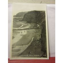 LITTLESTAIRS BEACH, SHANKLIN, ISLE OF WIGHT unused vintage postcard RP /