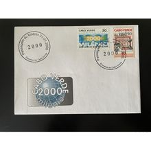 Cape Kap Verde Cabo Verde 2000 Mi. 769 - 770 FDC Milénio Millenium