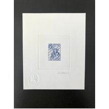 Monaco 2006 YT 2558 Epreuve d'artiste Noël Christmas Weihnachten Mörck bleu