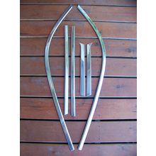 1955 CHRYSLER UPPER DOOR TRIM 4D NEW YORKER WINDSOR OEM