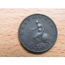 1799 GB Farthing George III Coin