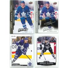 Andreas Johnsson 4x card lot incl Rookie Silver Script RC