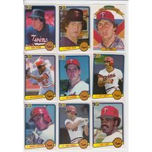 1983 Donruss Minnesota Twins team set 21 cards- Viola RC, Gaetti RC, 2 Hrbek