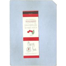 New Jersey Delaware Township Matchcover Cherry Hill Inn Rt 38 At Haddenfie~3568