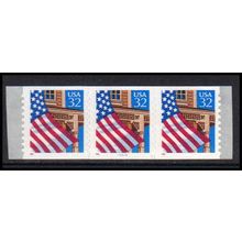 2915A 32c U.S. Flag Over Porch Very Fine MNH PNC 11111/3 10x10 PA3519