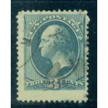 Used 184 3c George Washington Just Clears M00483