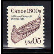 2453 5c Canoe Very Fine MNH Dry Gum CNS 3 PA6264