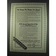 1910 William B. Hough M/B Special Open Hearth Bar Ad
