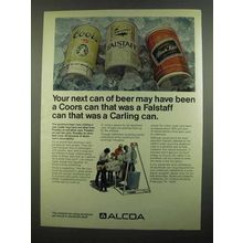 1974 Alcoa Aluminum Ad - Your Next Can Of Beer
