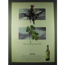 1989 Jameson Whisky Ad - The smoother the Irish