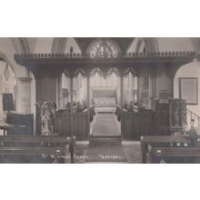St Mildreds Church Tenterden Antique WW2 War Postcard