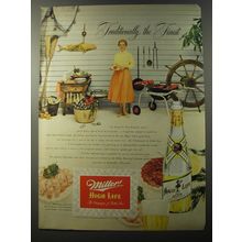 1953 Miller's High Life Beer Advertisement