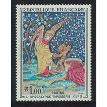 France 14th Century Tapestry 'The Apocalypse' 1965 MNH SG#1673