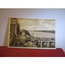 QUAY & RIVER, BIDEFORD, DEVON unused postcard by F Frith 1930s =