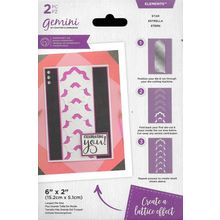 Crafter's Companion. Gemini. Star Die Set. Die Cutting Cardmaking Scrapbooking