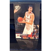 ANDREW BOGUT 2005 PRESS PASS BASKETBALL CHECKLIST CARD #45