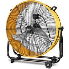Simple Deluxe 30 Inch Heavy Duty Metal Industrial Drum Fan, 3 Speed Air Circulat