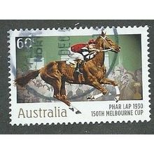 AUS 2010 60c 'MELBOURNE CUP -PHAR LAP' FINE USED (EBID36-941