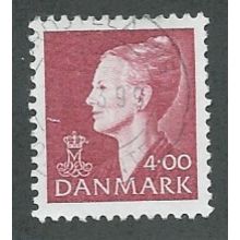 DEN 1997 4.00KR 'QUEEN MARGRETHE II' FINE USED (EBID43-049)