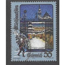 AUT 2004 55c ' CHRISTMAS' FINE USED (EBID73-205)
