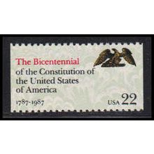 2355 22c The Constitution Fine MNH BPS W5475 (7)