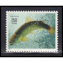 3105j 32c Gila Trout Fine MNH V4491