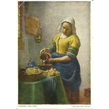 Art VERMEER The Cook (Medici 785)